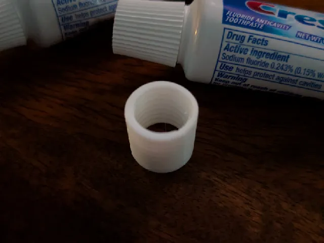 Toothpaste tube joiner: Crest <--> Crest