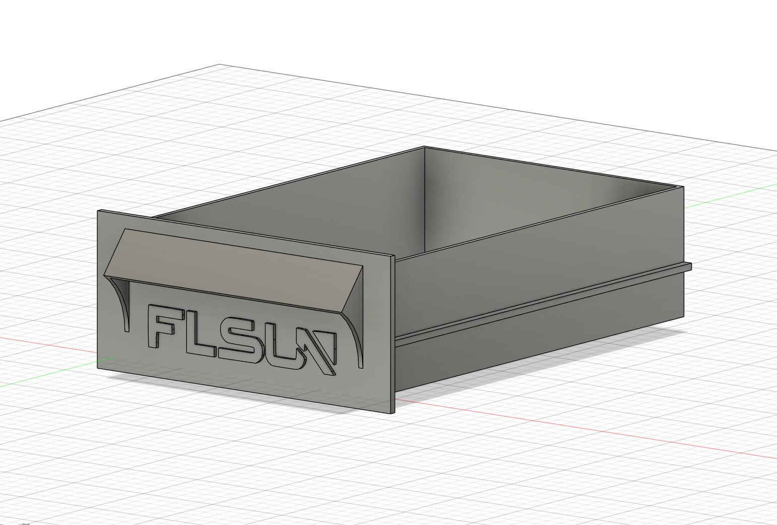 FLSun Super Racer - Front Drawer