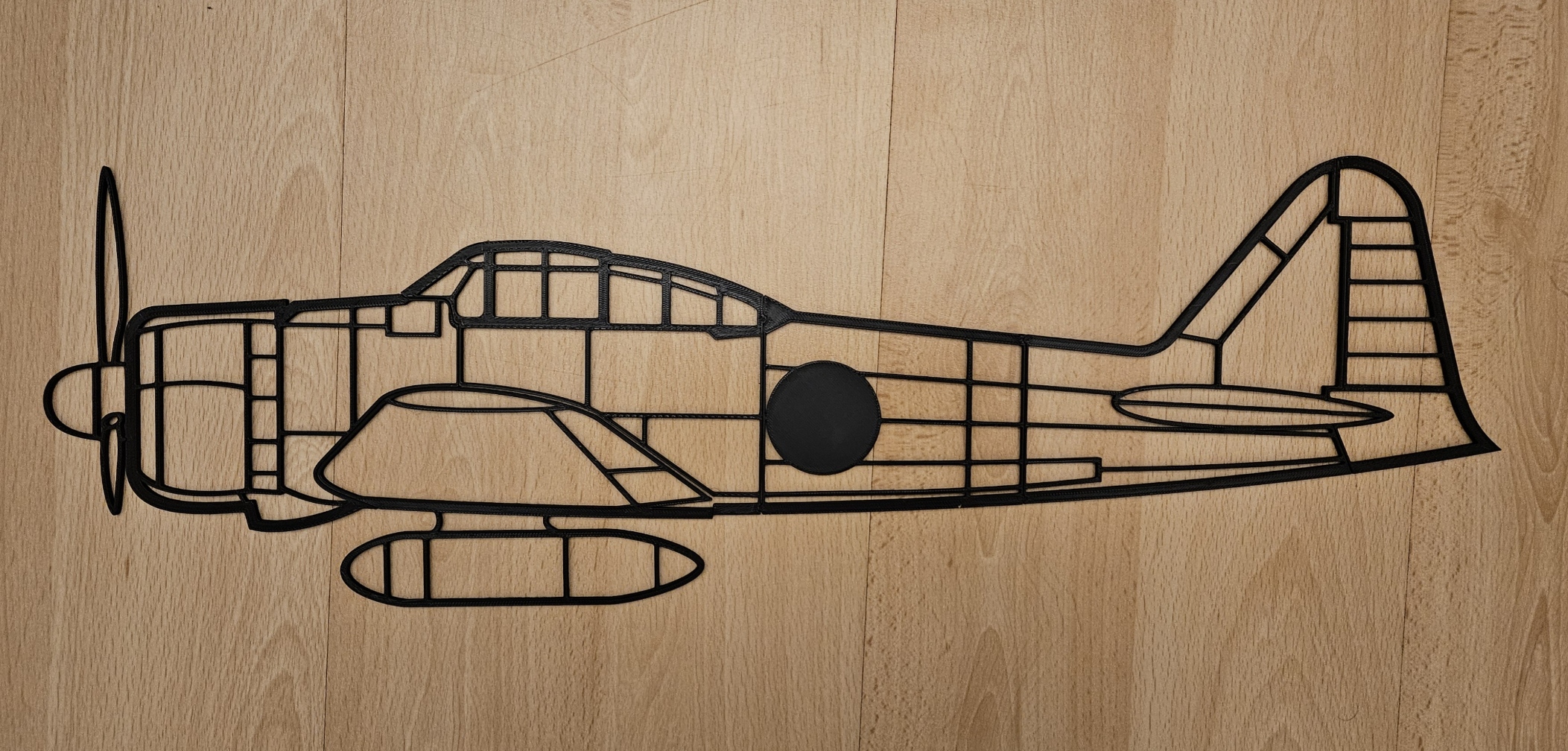 Aircraft Wallart series A6M2 Zero (Large)