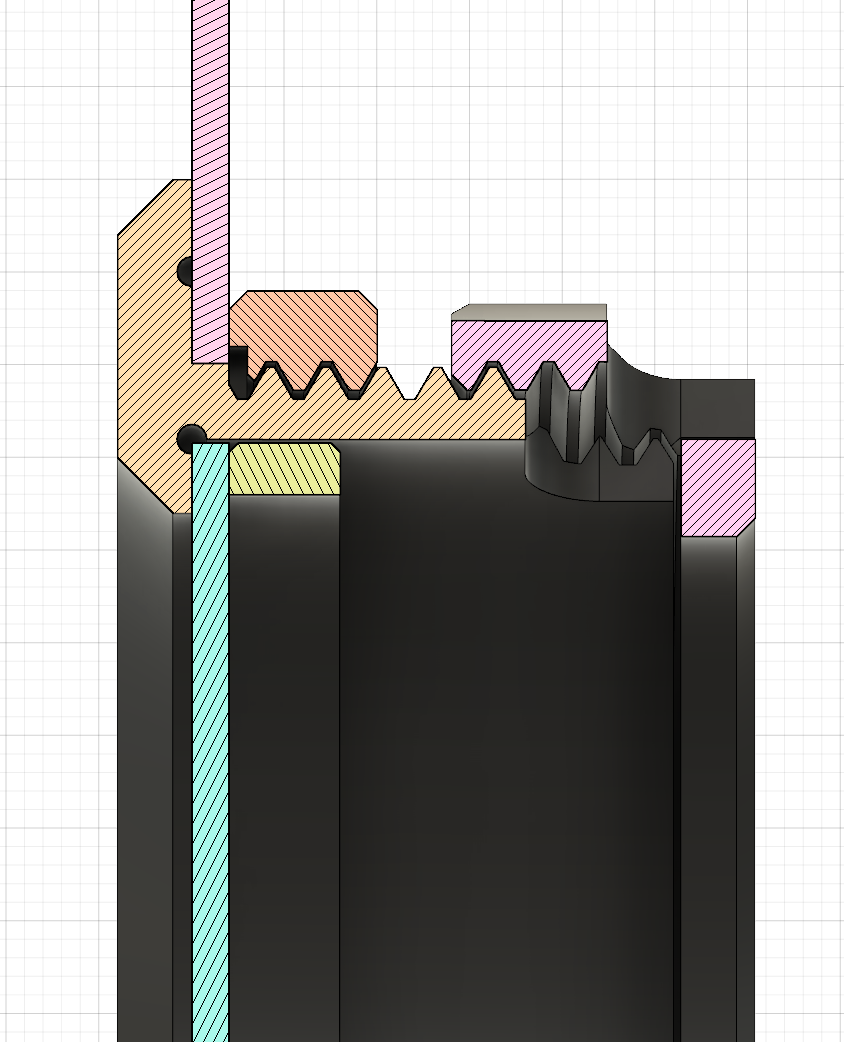 Hygrometer Insert for 85mm Mason Jars (FreeCAD) by Zappes, Download free  STL model