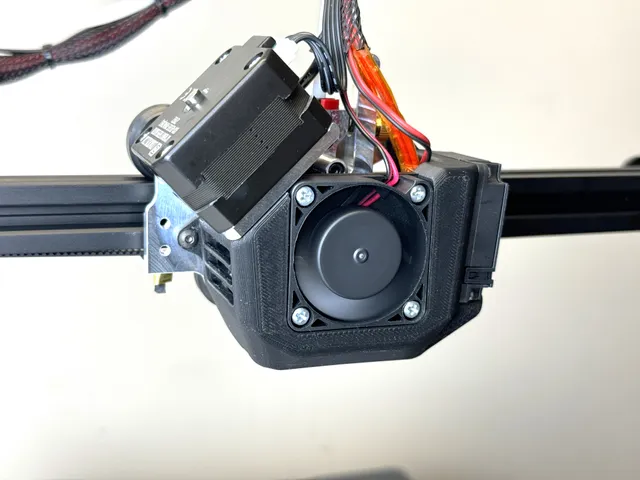 M3201 Ender-3/CR-10 [Micro Swiss NG Extruder] - Fan Shroud and Probe Brackets