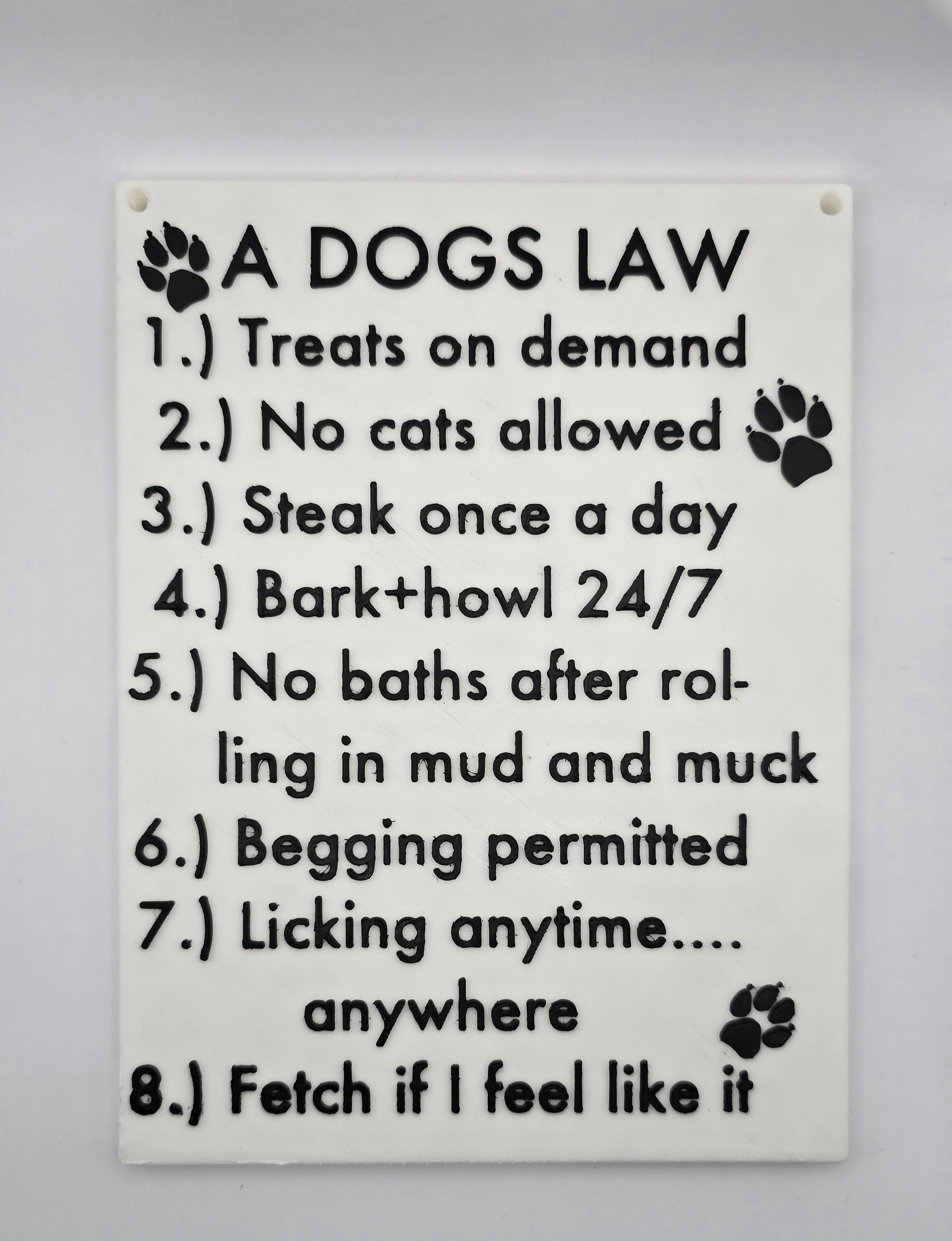 A Dog's Law