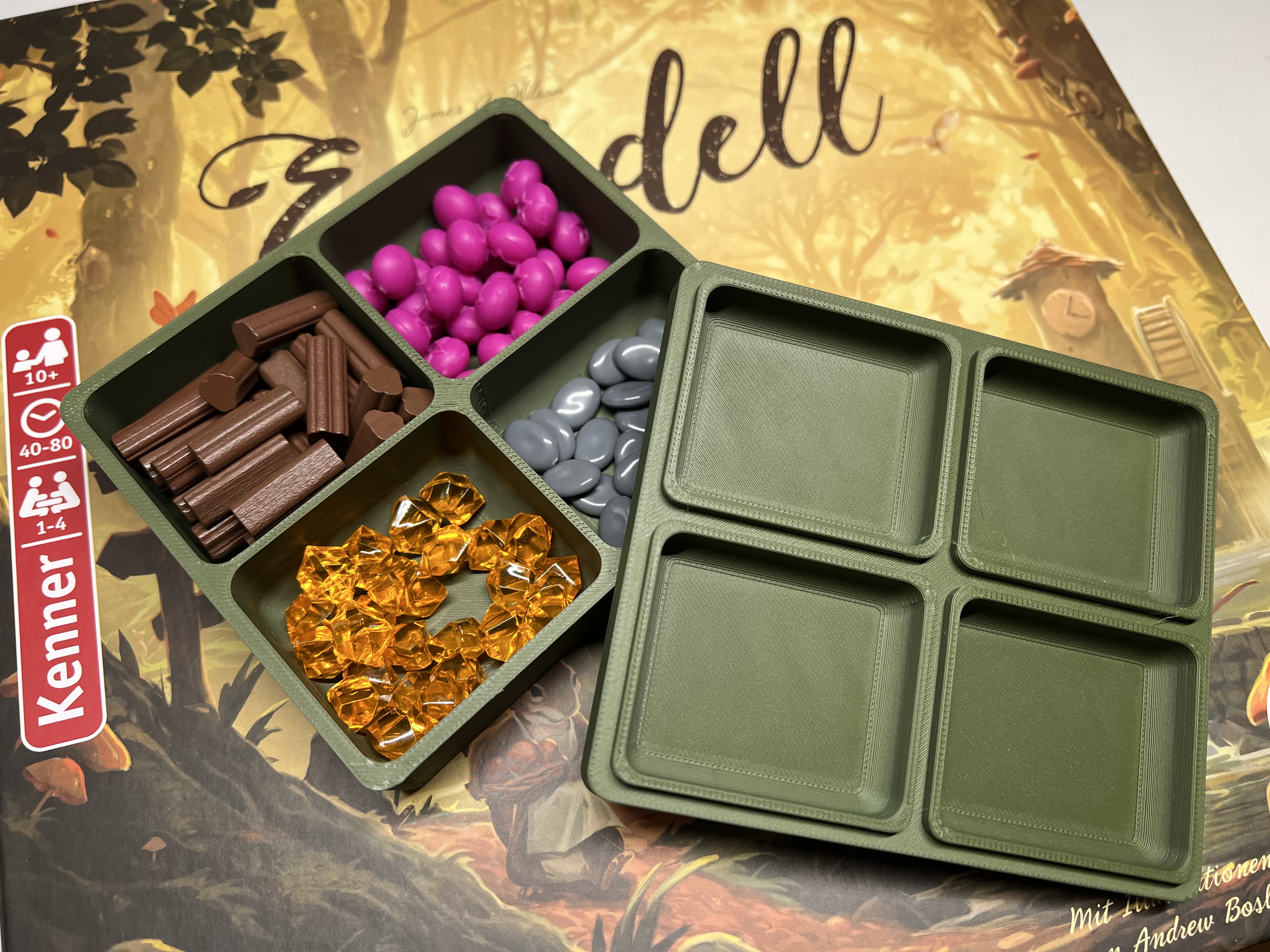 Everdell ressources container lid