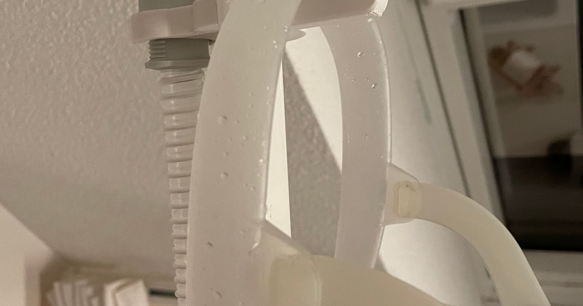 Hook for Philips Respironics CPAP mask and tube by Daniele Download