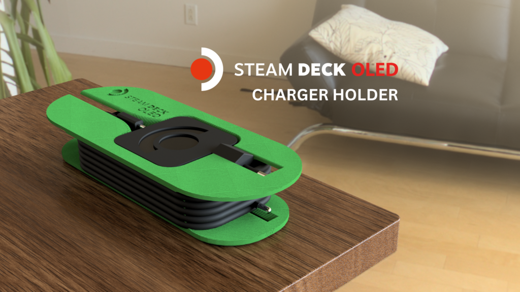 Steam Deck OLED Charger Holder