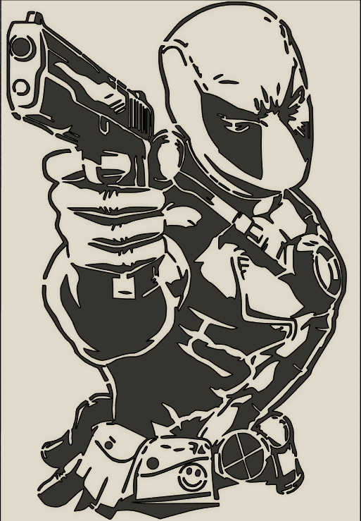 Wallart - Deadpool