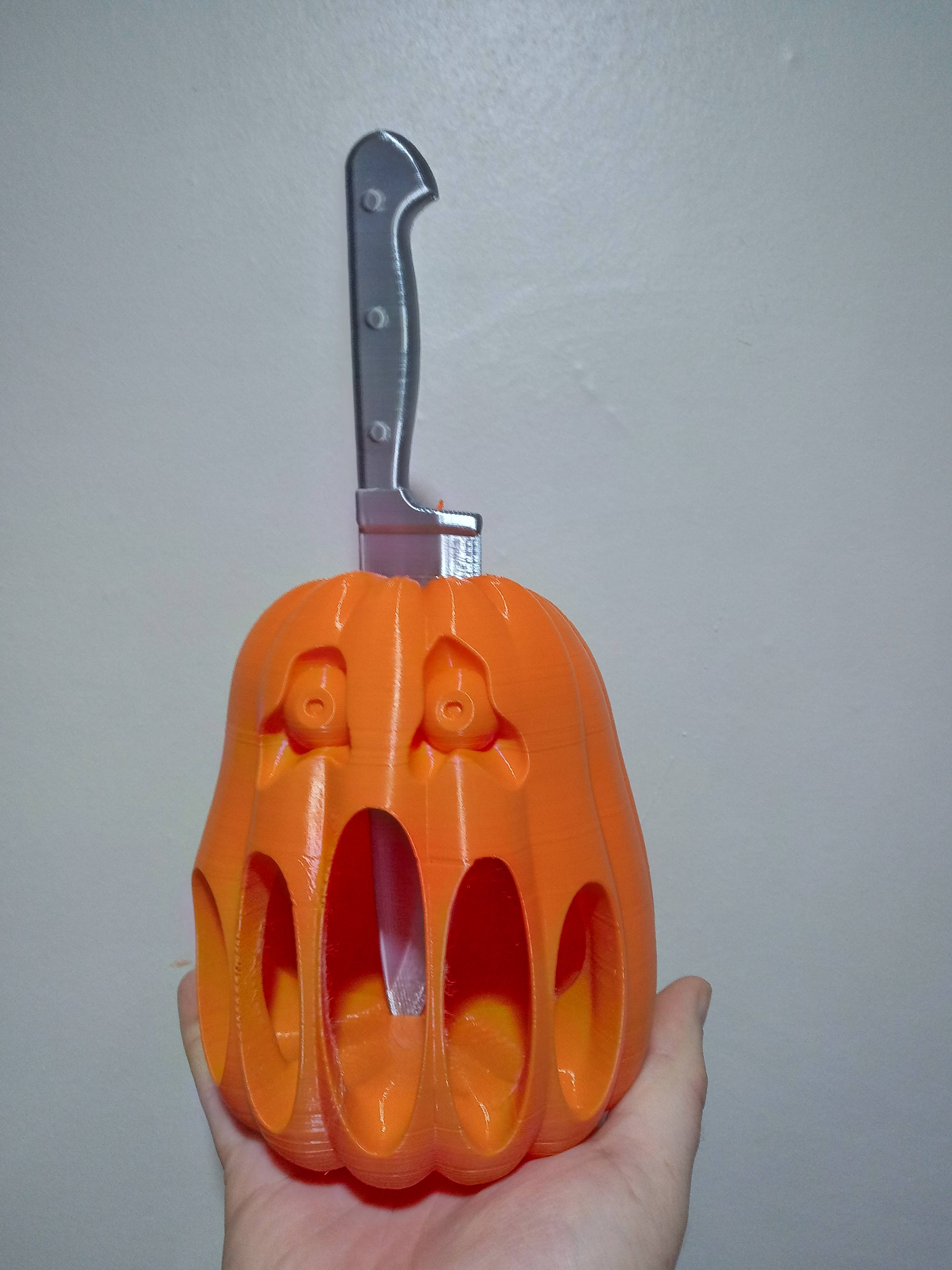 Miniatura 4 do modelo 3D Screaming Pumpkin