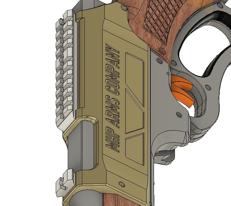 small pic rail for vulture dart blaster