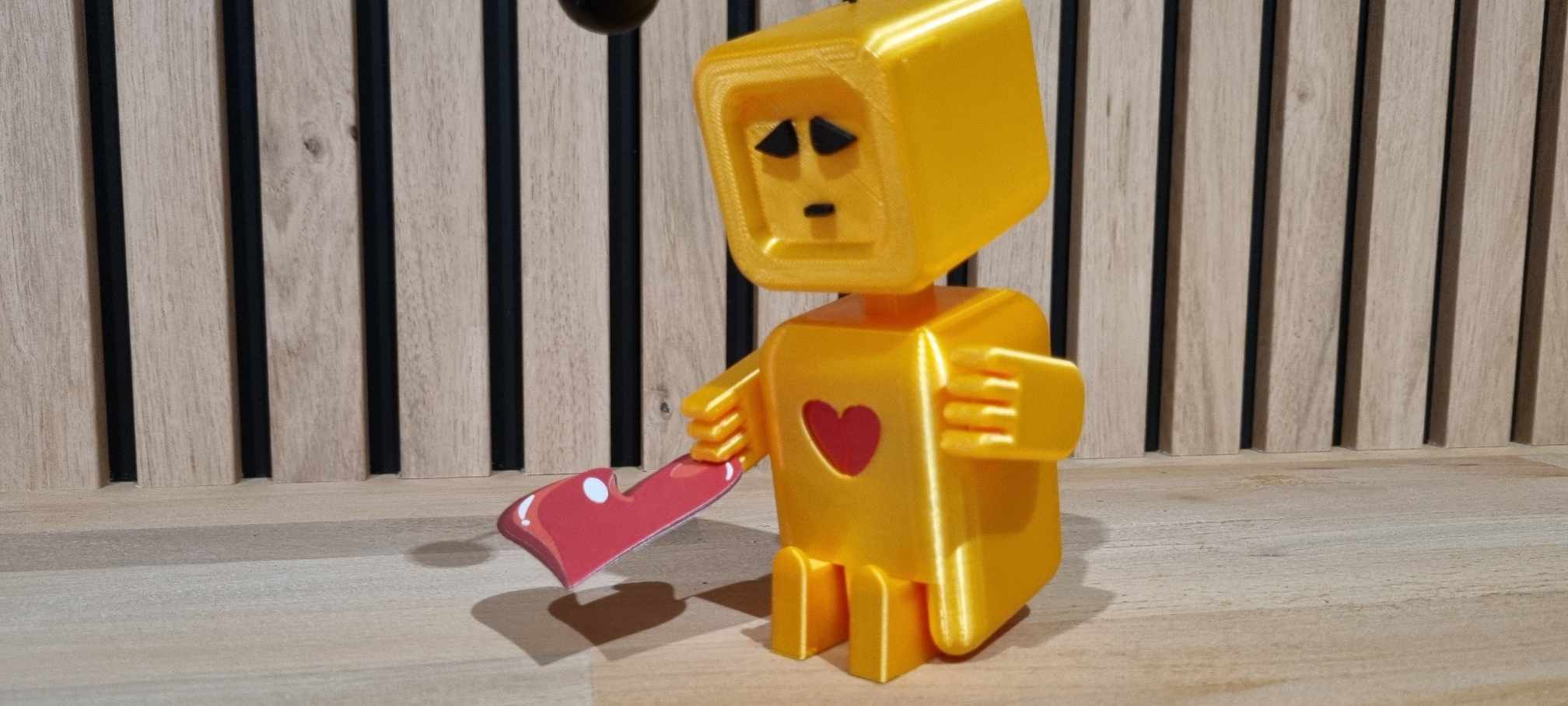 Sad little robot by Flamish printer guy | Download free STL model ...