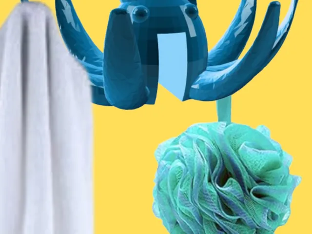 Octopus Shower Glass Door Hanger