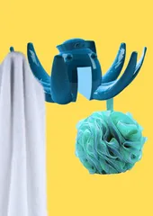 Octopus Shower Glass Door Hanger
