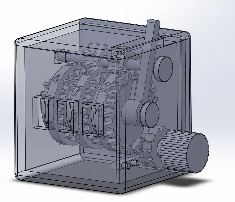 Mechanical Counter Version 1.0 by Bene | Download free STL model ...