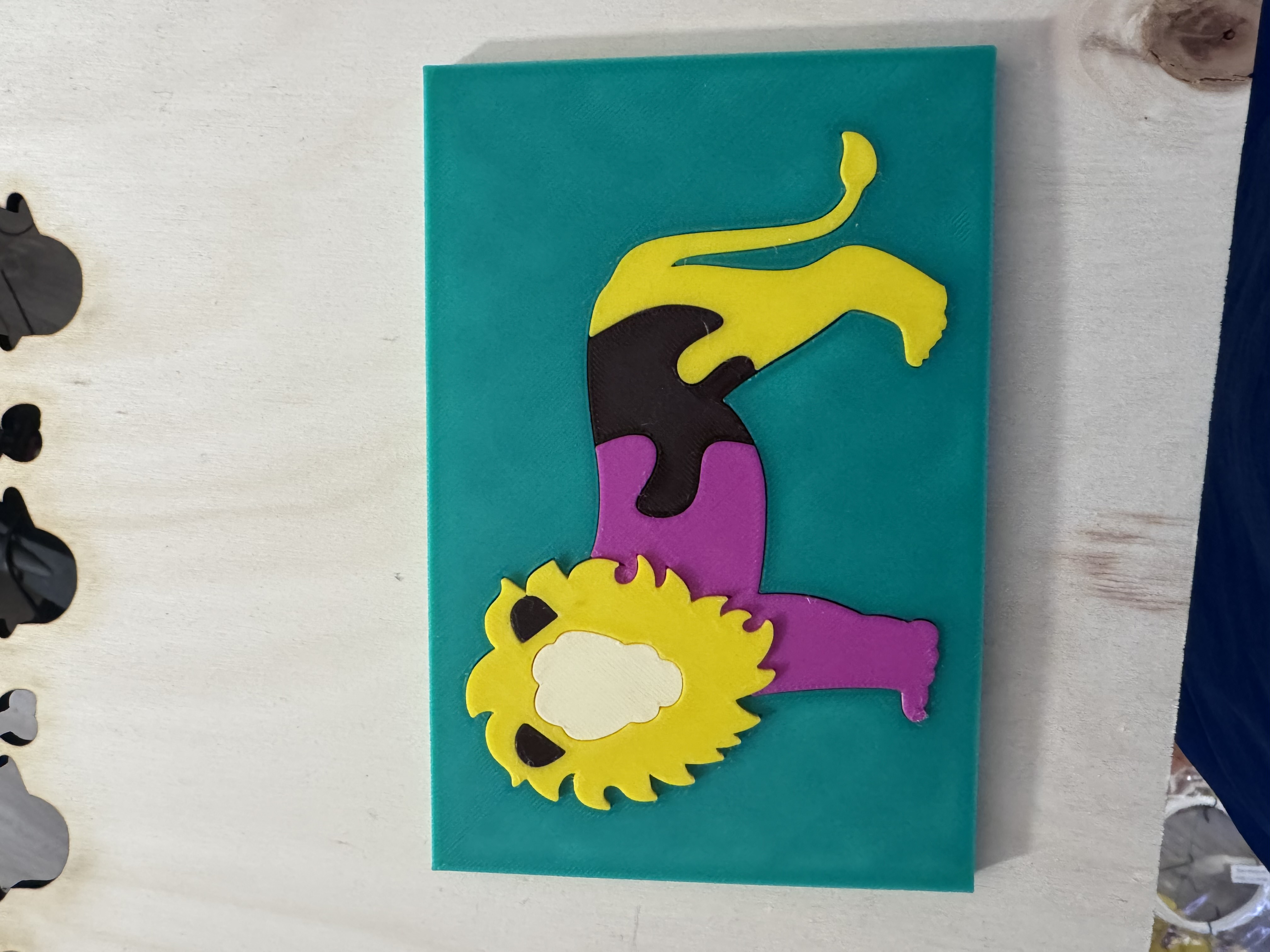 Puzzle Lion for Kids