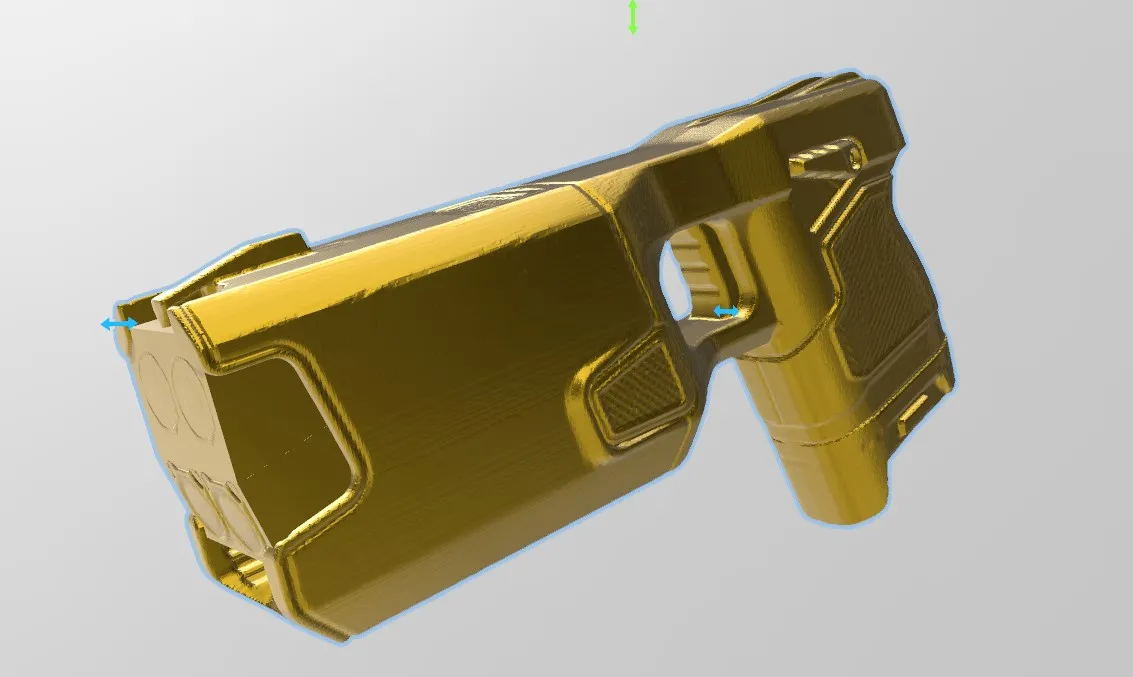 Taser 7 dummy blue gun by Nottingham82 | Download free STL model