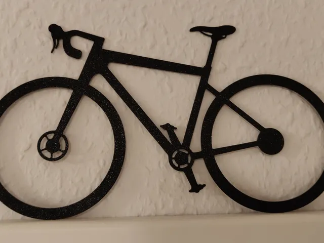 Gravelbike and Racingbike decor art / wall art / door art