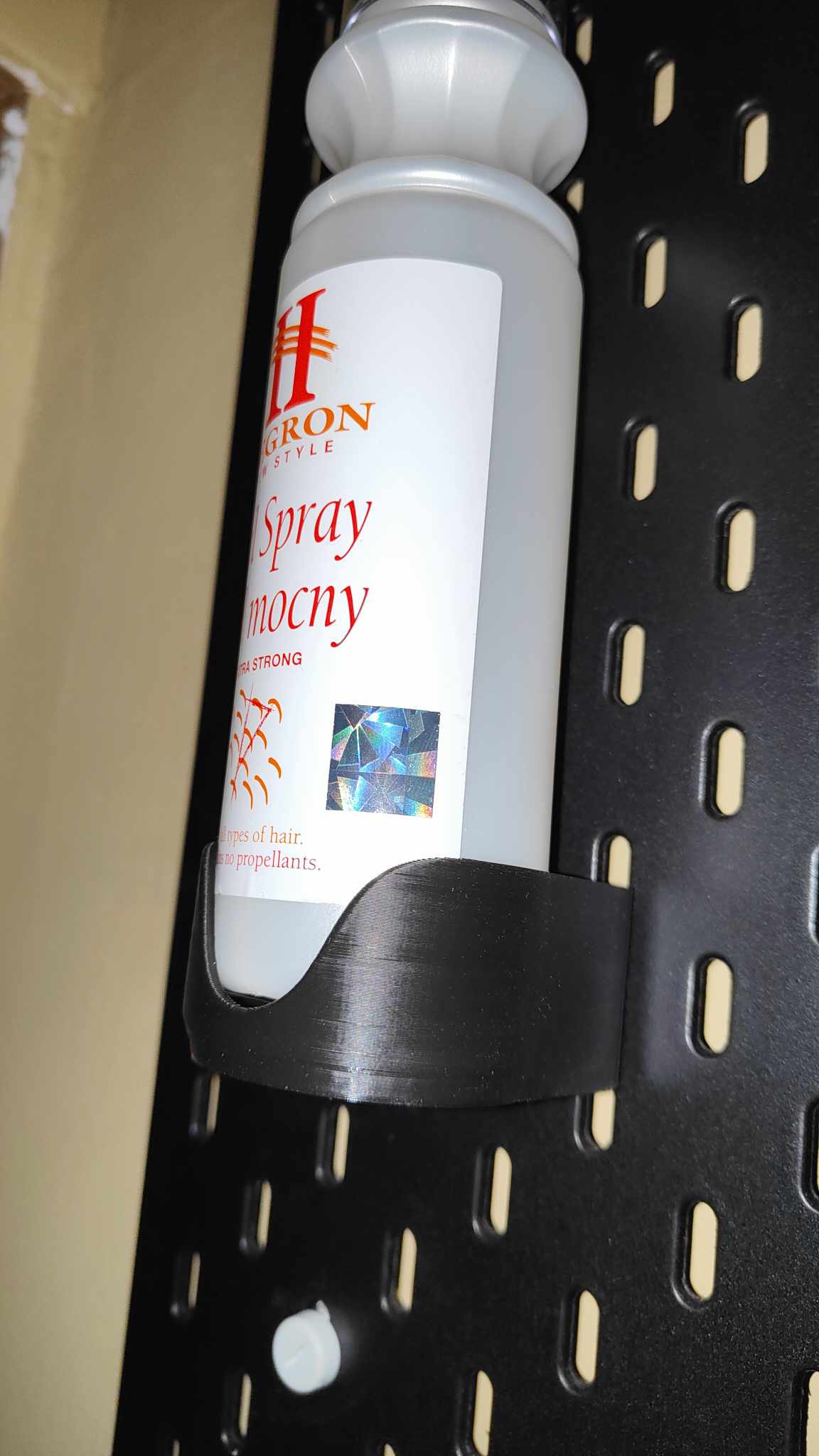 Parametric bottle Holder for SKADIS D54mm FLAT
