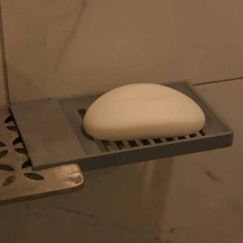 STL file PEBBLE  Self-draining Soap Dish 🧼・3D print design to  download・Cults