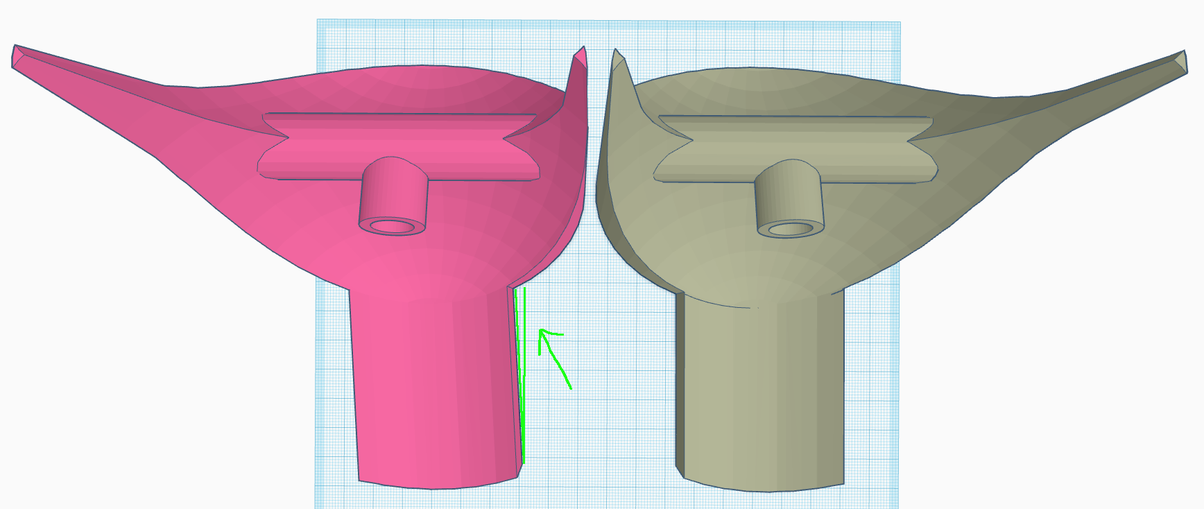 Barad Dur Base with straight lower front end 3D model thumbnail