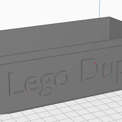 Lego storage box by 3DPrints&Builds, Download free STL model