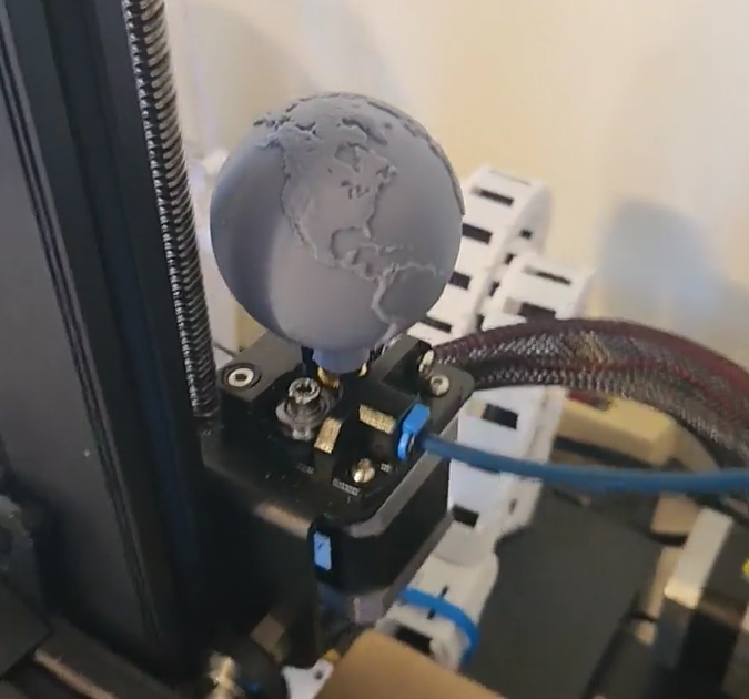 Earth Extruder Knob