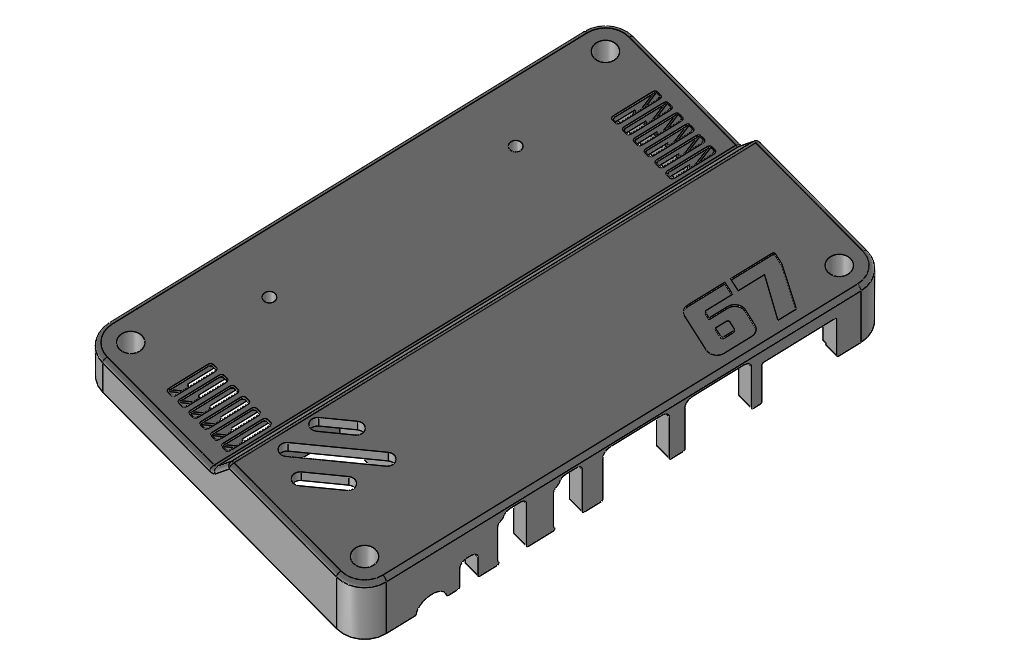 FRC 67 Rock Pi 5B Case by Zack Moore | Download free STL model ...