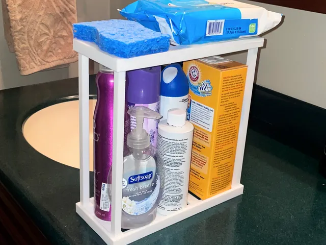 Under-Sink Storage Shelf Organizer