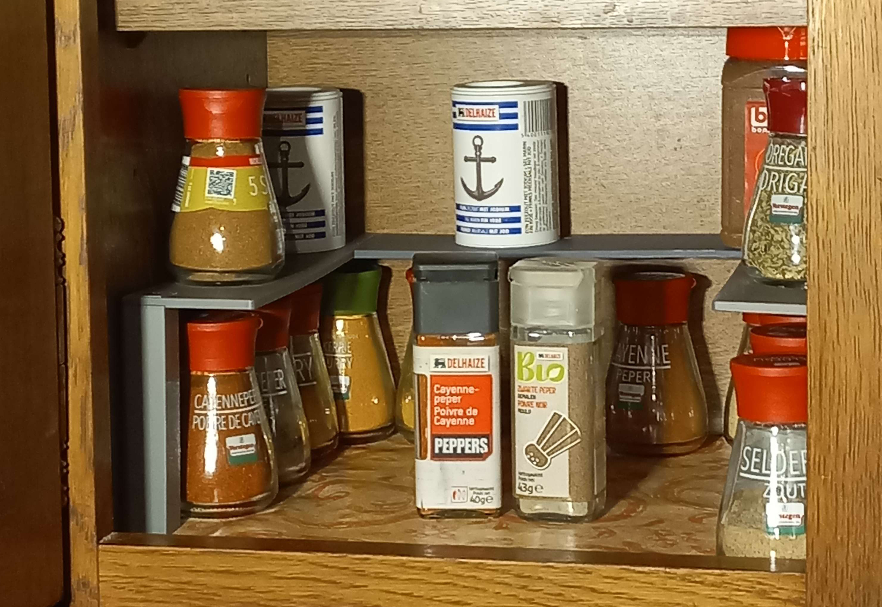 Cabinet Spice Rack (parametric)