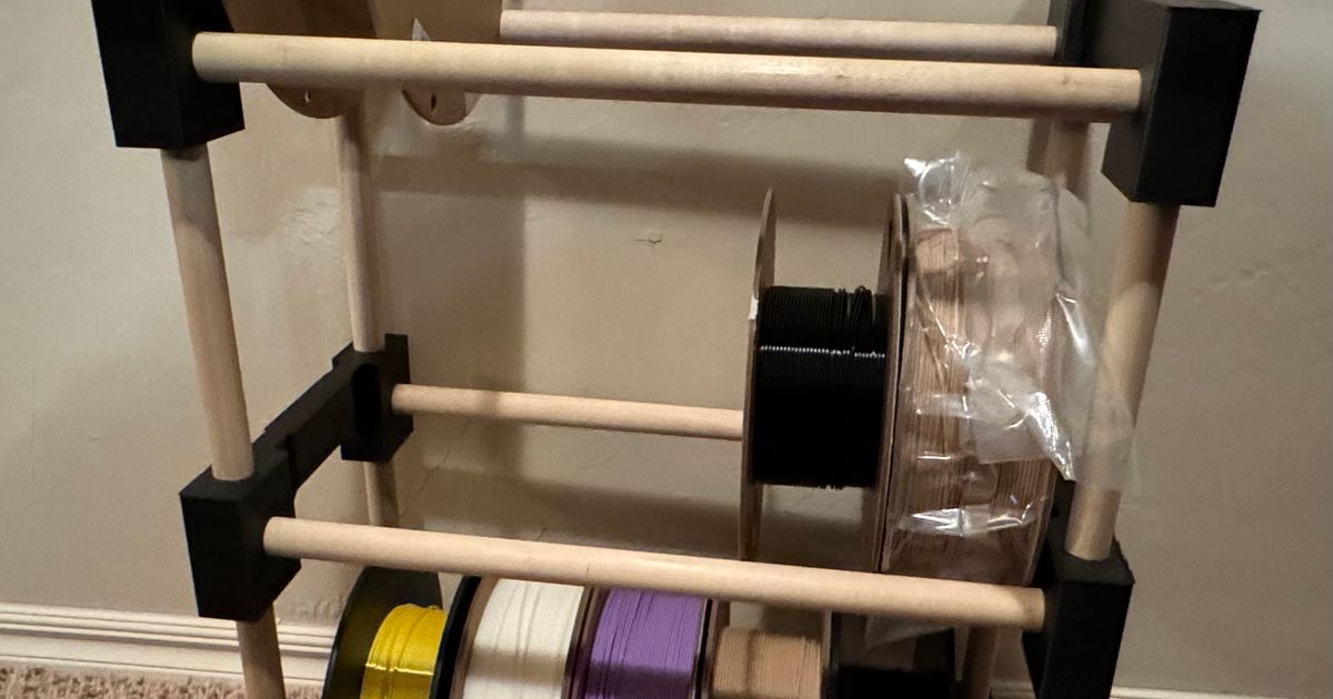 Modular Spool Rack por Michael | Descargar modelo STL gratuito ...