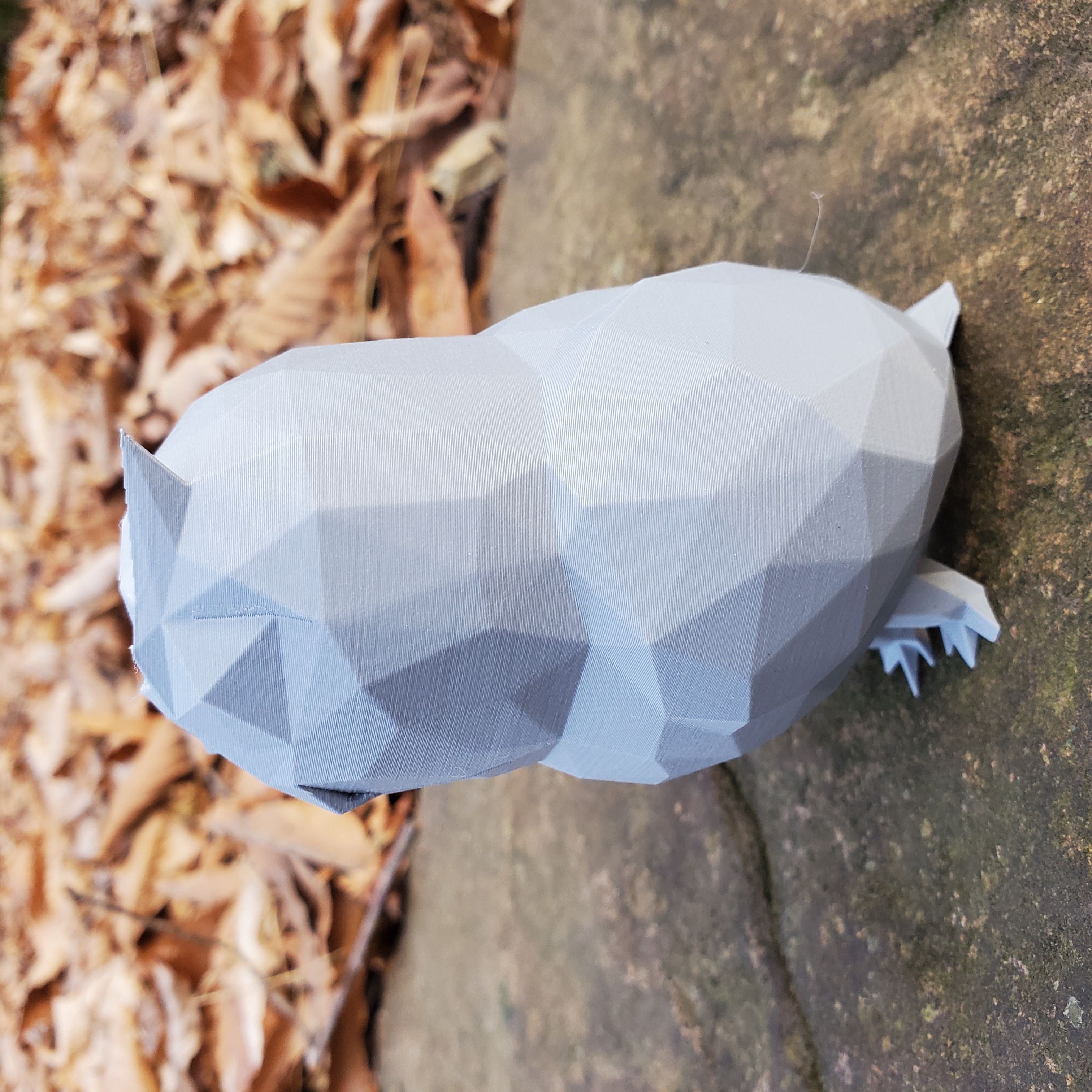 Miniatura 3 do modelo 3D Low Poly Owl