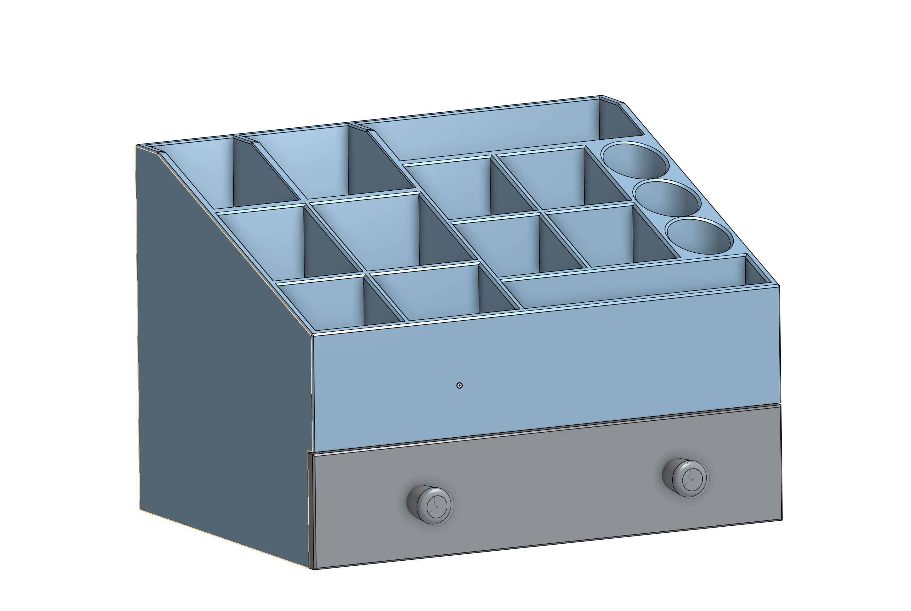 Desktop organizer 220x160x100mm