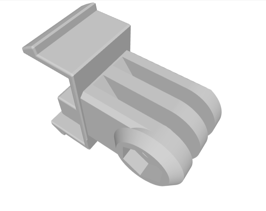 camera mount for neptune  2/3 pin vert/hory V3