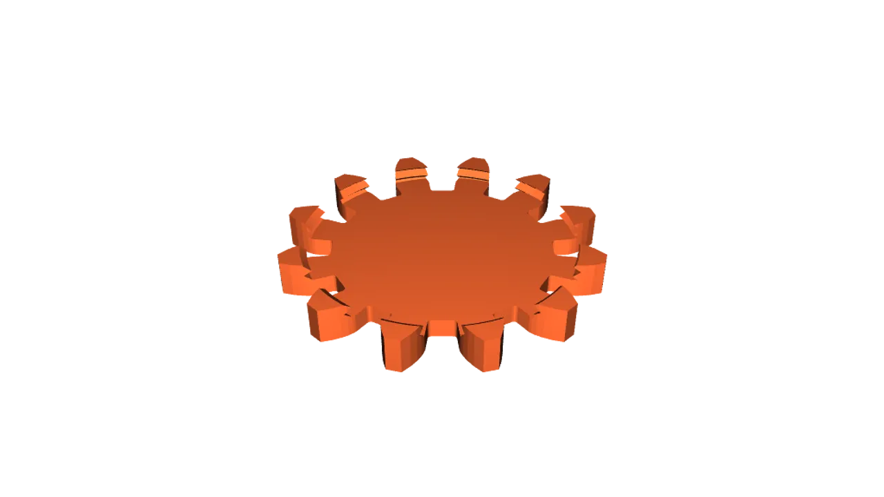 Gear Shaped Box by actualSIZE | Download free STL model | Printables.com