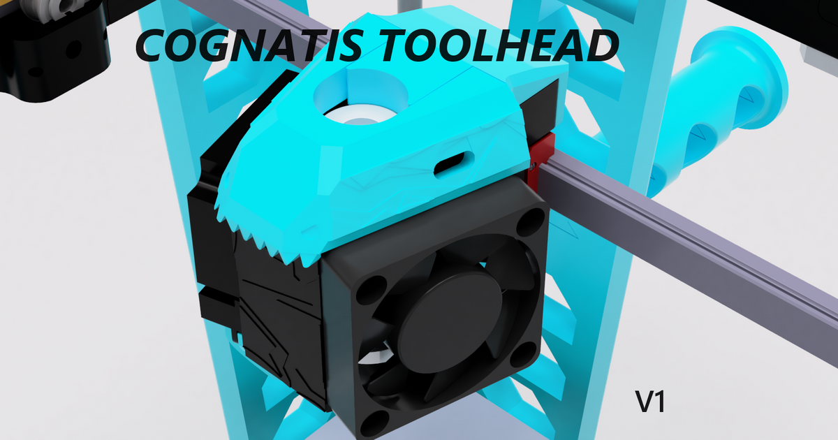 Cognatis Toolhead by B&D Machines Download free STL model