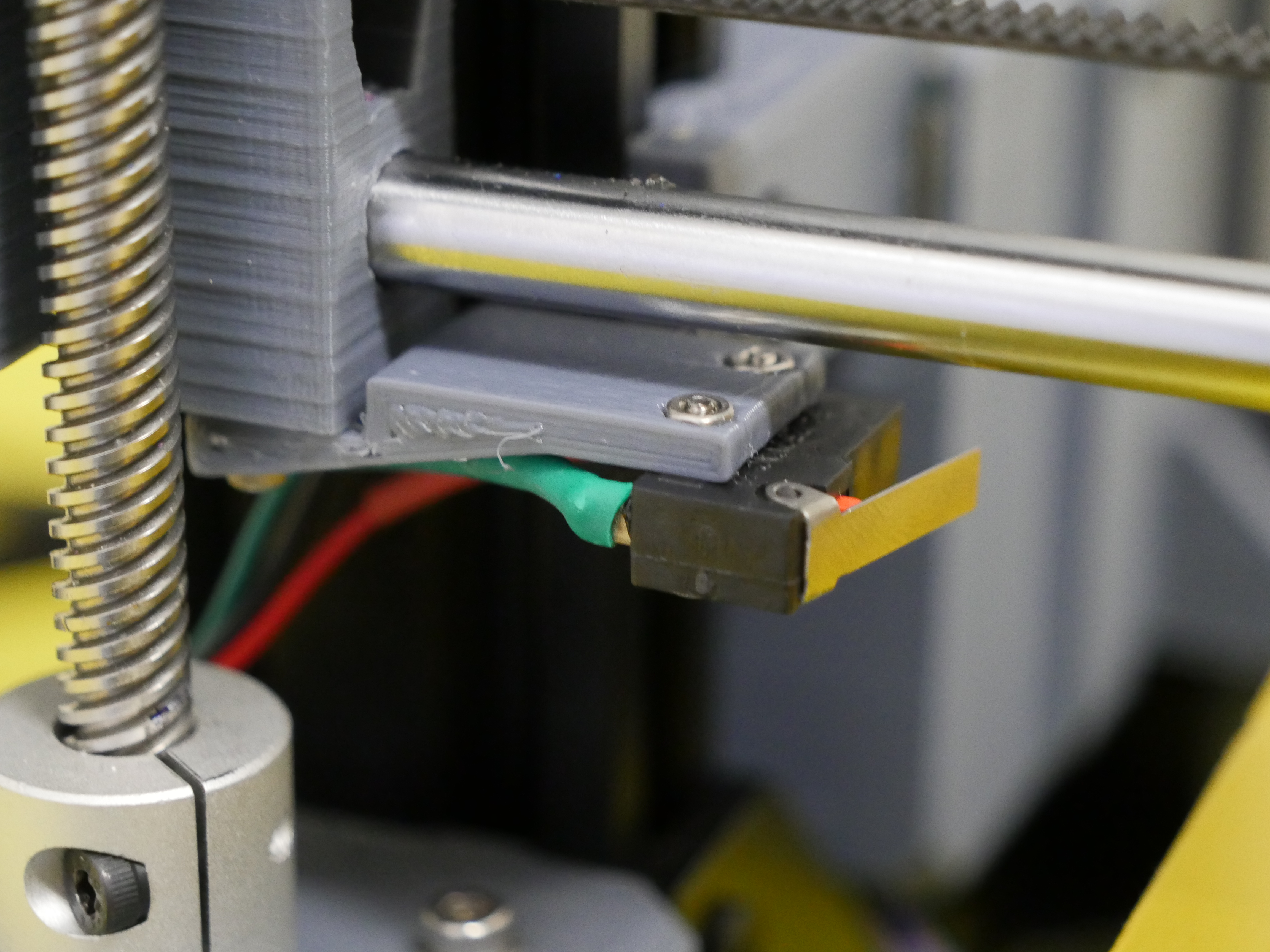 MK2 endstop extender for x axis