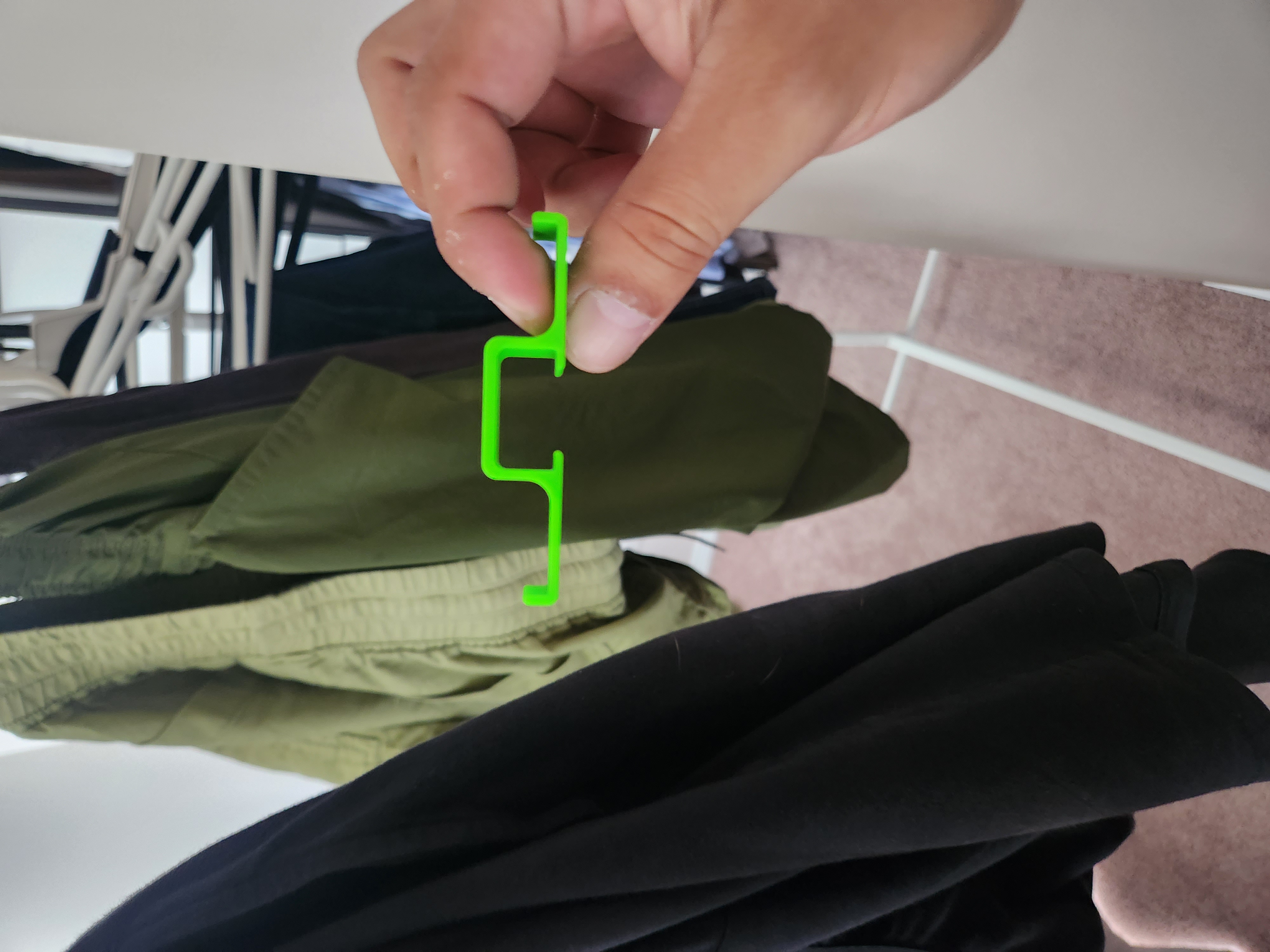 Clothes Hook for Ikea Clothesline
