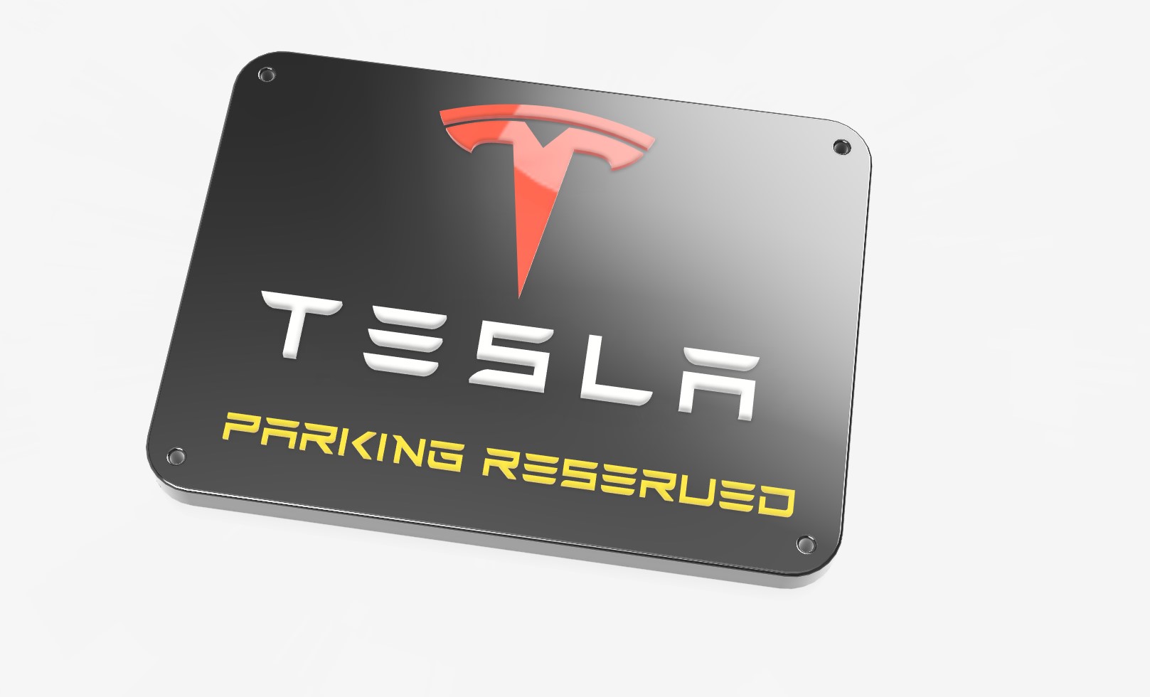 Tesla parking reserved