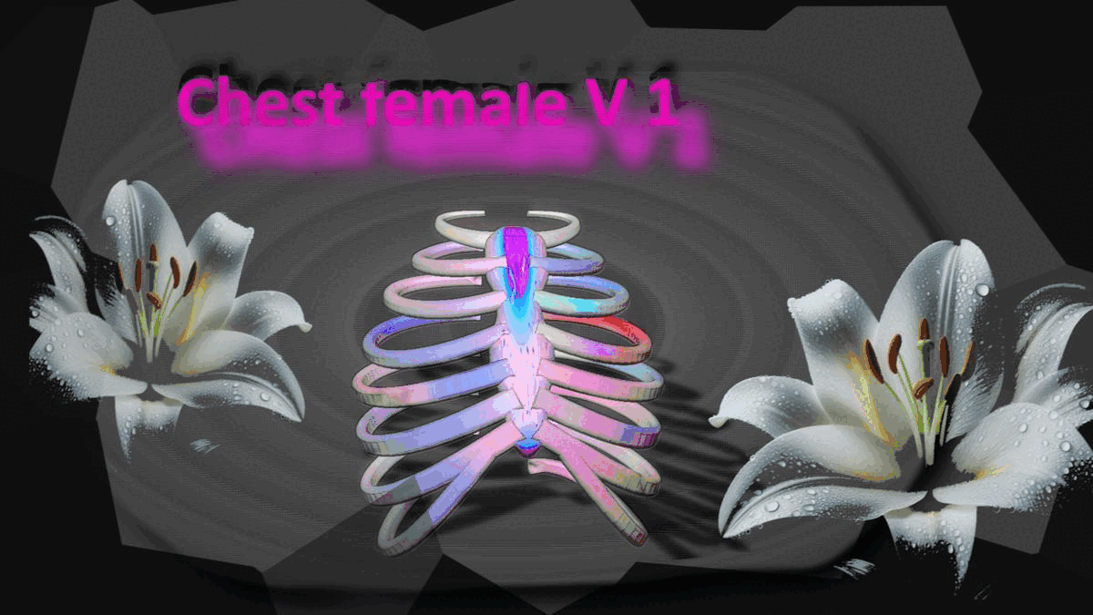 Android/Gynoid Chest v1.0  -  by strohmain — miniatura 3