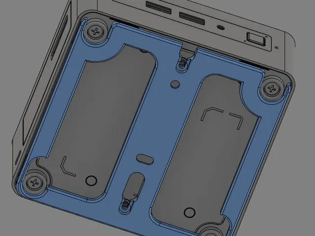Intel NUC Wallmount/Under Desk Full Harness Version