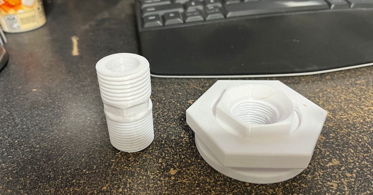 Rain Barrel Bung by bmccarthy321 Download free STL model