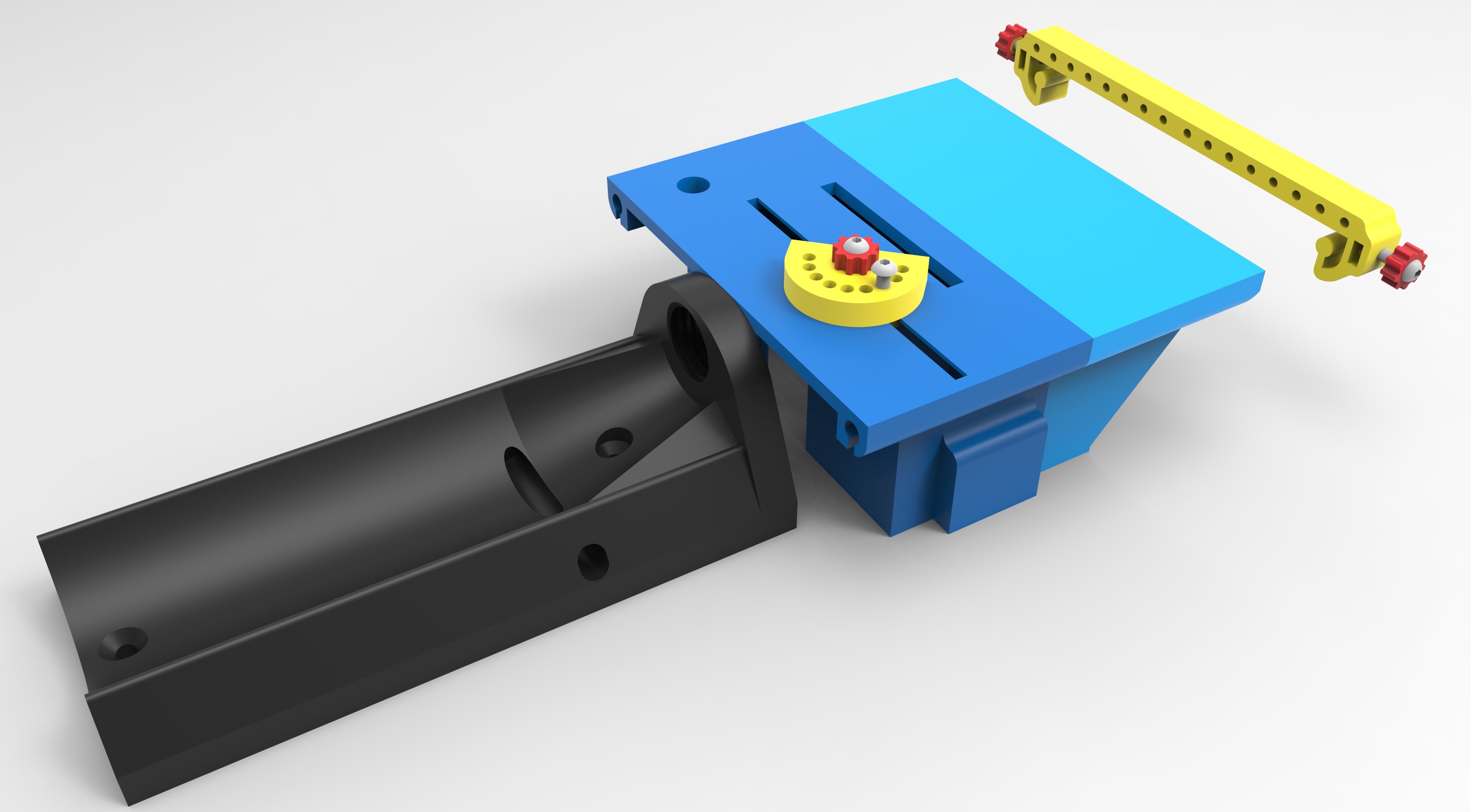 Miniatura 5 do modelo 3D Table saw for Dremel