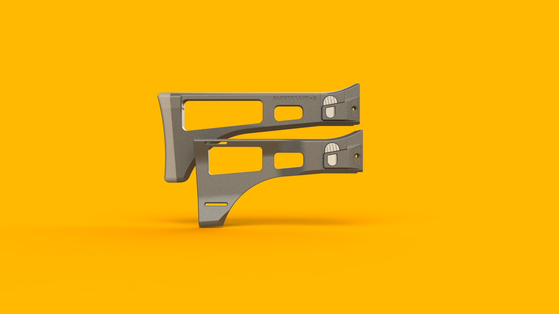 Sauerkraut V2 Folding Brace and Stock