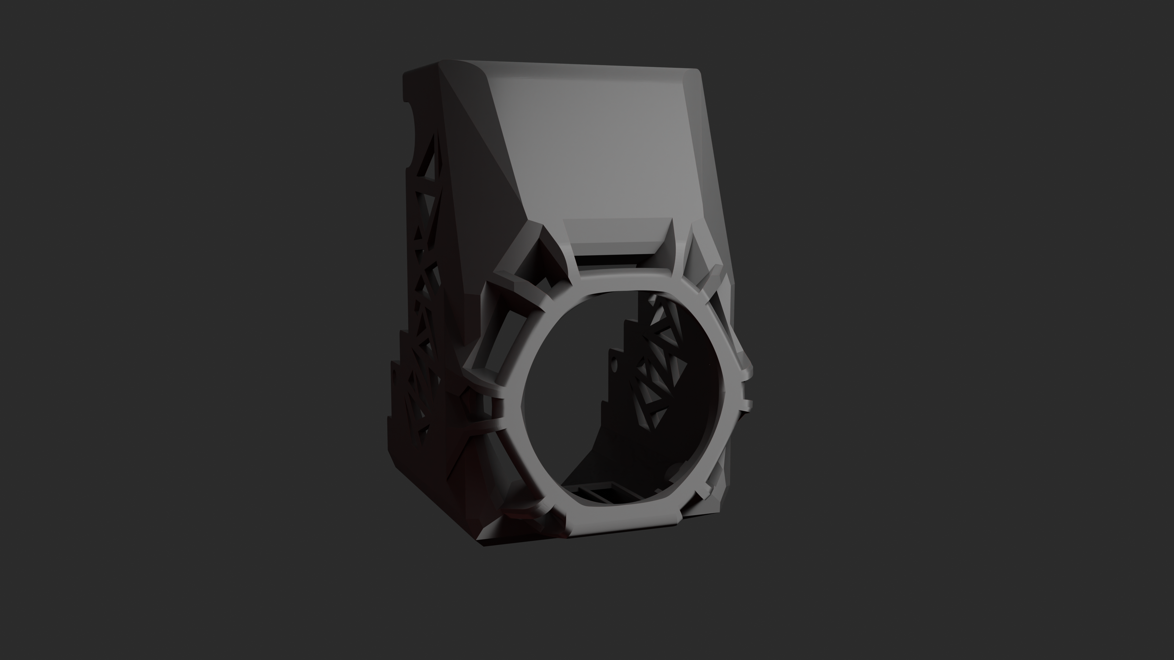 (NO TOP LOGO) Creality K1 D3vil Burner Toolhead Cover with Knomi (BOTH V1 & V2)