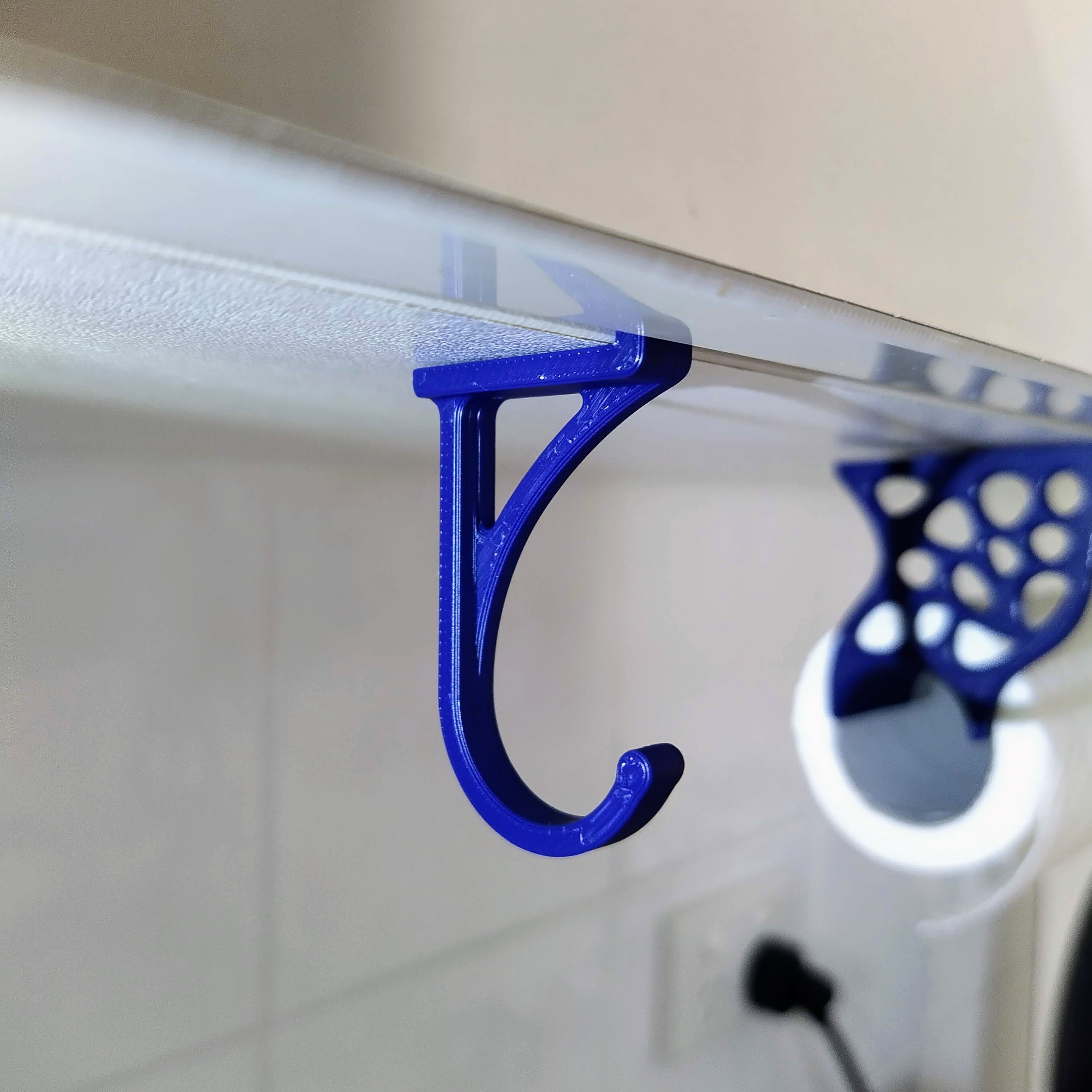 Miniatura 2 do modelo 3D Kitchen Shelf Hook Ver3