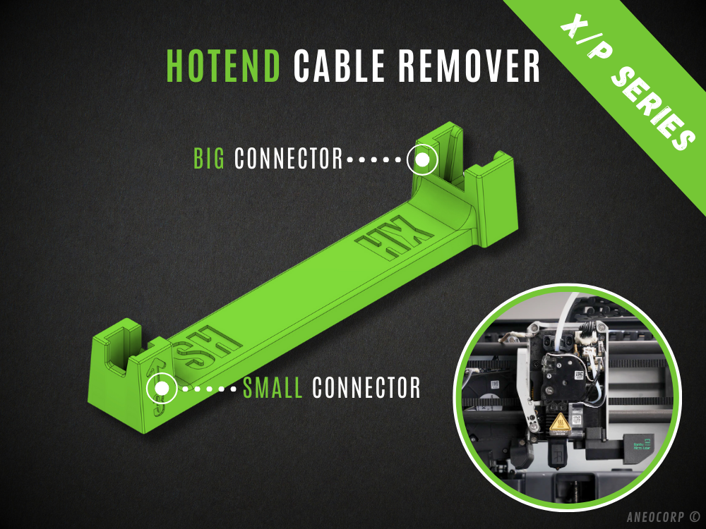 Hotend Cable Remover - X/P Series