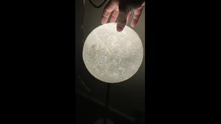 Designer Moon Lamp by Frank Deschner