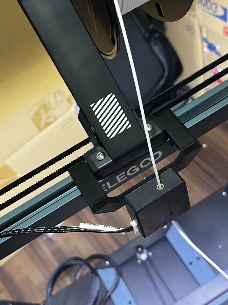 Elegoo Neptune 3 4 Filament Sensor Mount By Blazentrance Download Free Stl Model