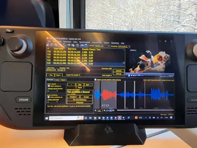 Steam deck stand - rounded REMIX