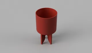 Beach cup holder