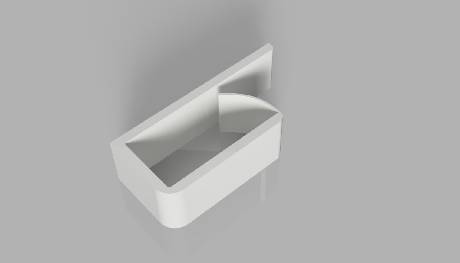 Simple cable holder