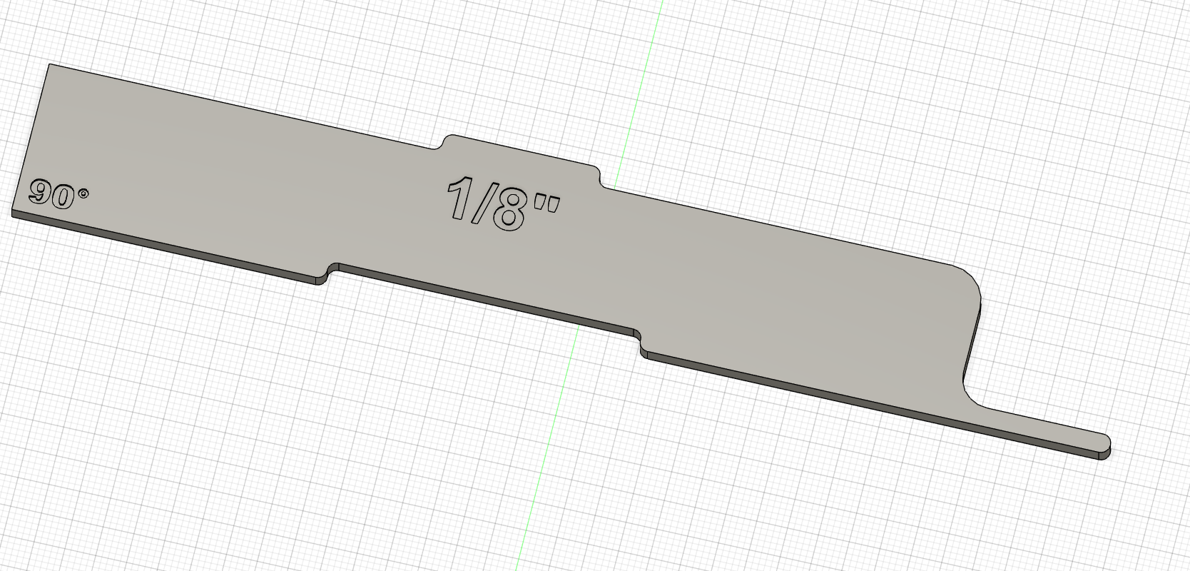 Miniatura 2 do modelo 3D Angled router setup bars